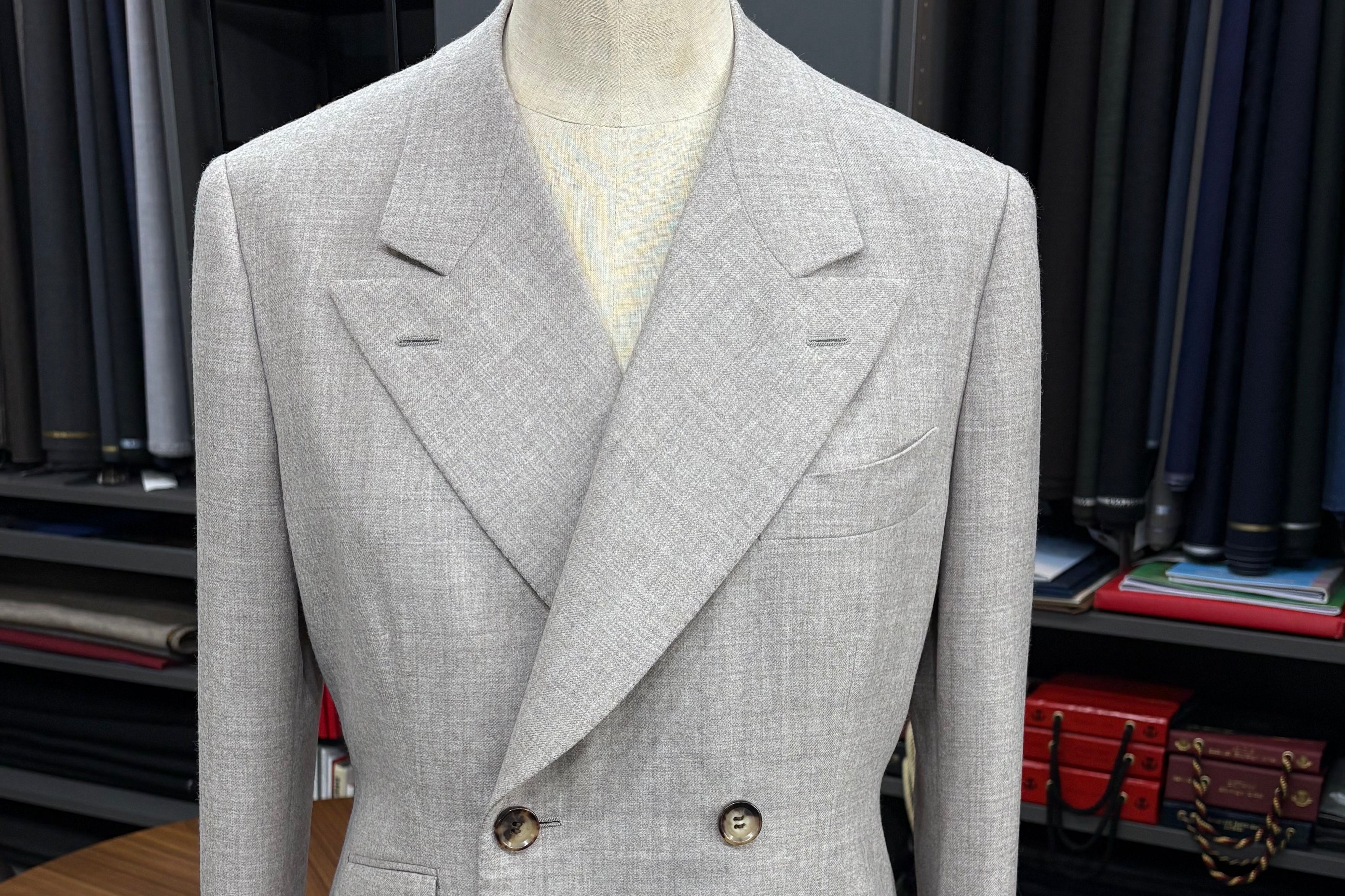 【WEBオーダー限定納期】フルオーダー・２ピース・スーツ（BESPOKE）お仕立て｜先行予約仕立券【数量限定】
